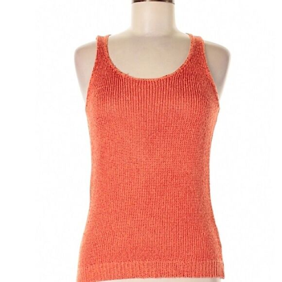 Ralph Lauren Sleeveless Sweater Tank Top! PRETTY👀 - Picture 1 of 3